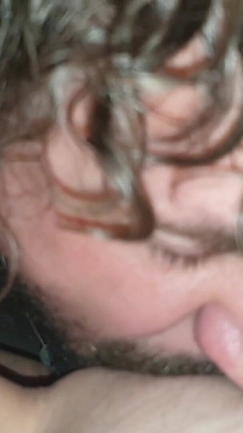 Dad squirts mommy's pussy full of his thick cock. Mom jerks dad off first and dad licks mom afterwards. | Clip 1