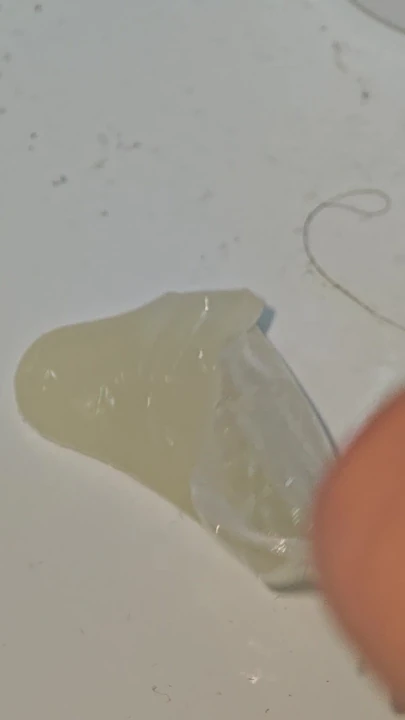 Semen in condom