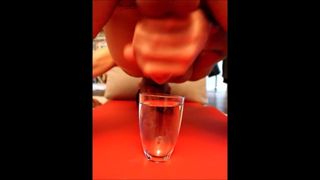 Sperma in het waterglas