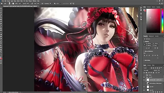 Kurumi timelapse sfw date a live