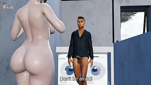 My Friend's Steamy Stepmom Maya's Secret: A Silent, Passionate Bathroom Fuck with Me