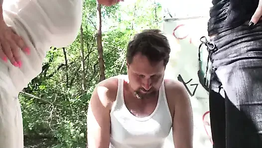 Spitting and femdominating him
