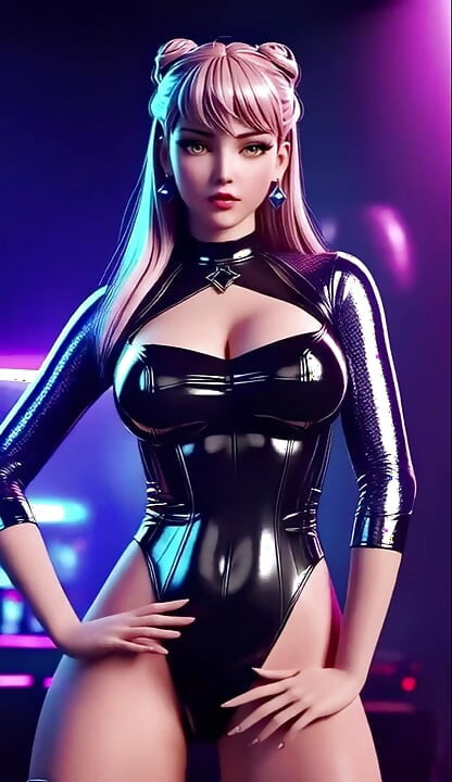 Evelynn Hot Dance (A fekete szemű borsó - Boom Boom Pow) LOL 3D tánc