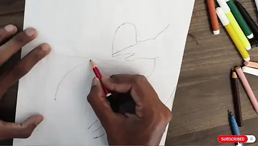 Bengalische stiefschwester im freien in einem harten haus mit romantischem video von ihrem freund