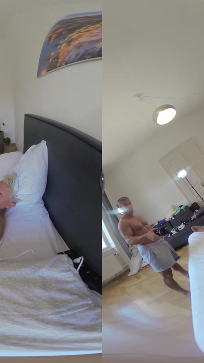 Epic moment from "Katarina Rina - Submissive College Sorority Girl First Threesome - Vr Part One Behind The Scenes"