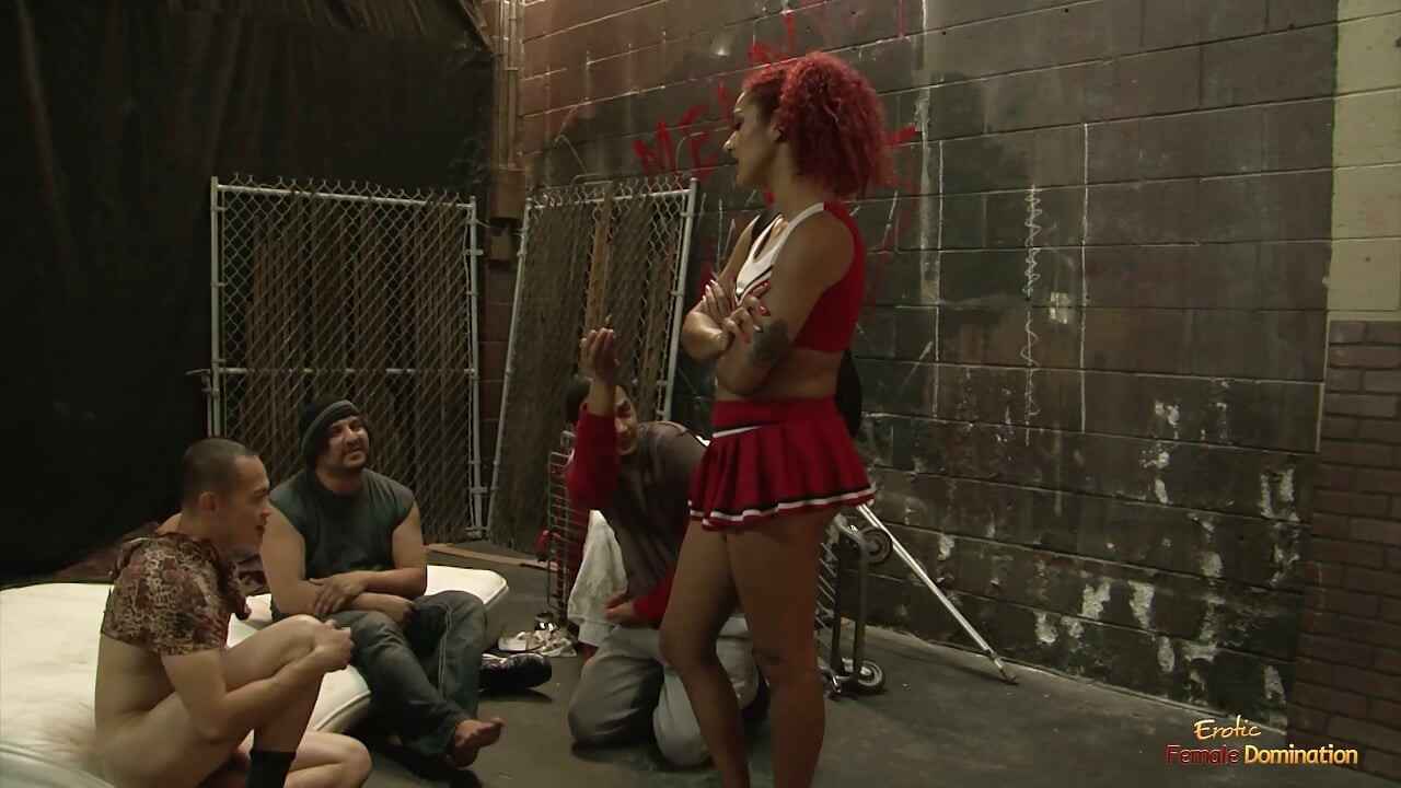 The slutty wonders of gangbang where the concepts of black and white skin fade away