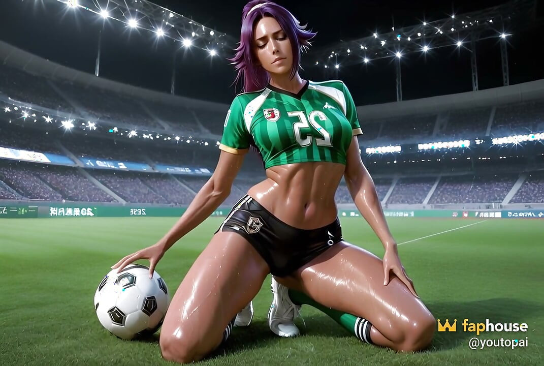 Yoruichi Shihouin at Soccer Practice in the Porn Ai Adaptation of Bleach