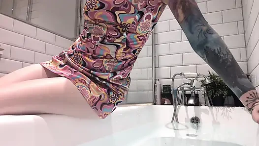 Wet Boot Fetish and Clothed Bath My Dirty Secret After a Bad Date