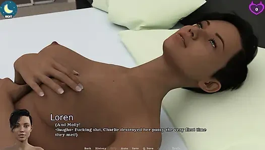 Hari-hari yang berat: istri nakal ini selingkuh dari suaminya dan nggak bisa ketemu sama suaminya - episode 13