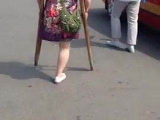 vintage crutches