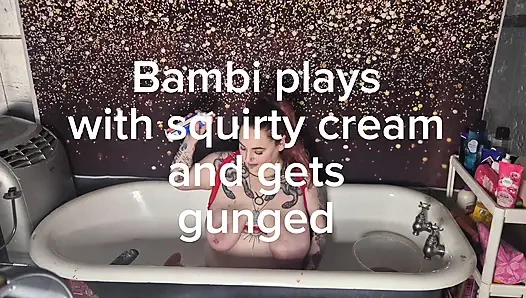 Cream and Gunge Fun!