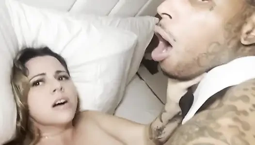 Horny MILF Goddess Jasmine Flowers Gets BBC Service… Then Destroys Her Butler with an Intense Pegging