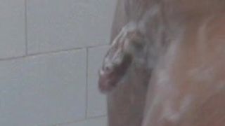 Mein arabischer Schwanz in der Dusche
