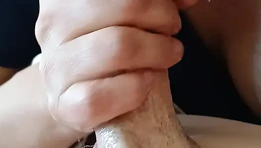 Latina hotwife is the best at blowjobs