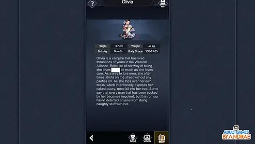 EP1: yarak veya ikram! Vampirle cinsel mutluluk! İlk video kilidi açıldı - Olivia'nın sokak h sahnesi ortaya çıktı