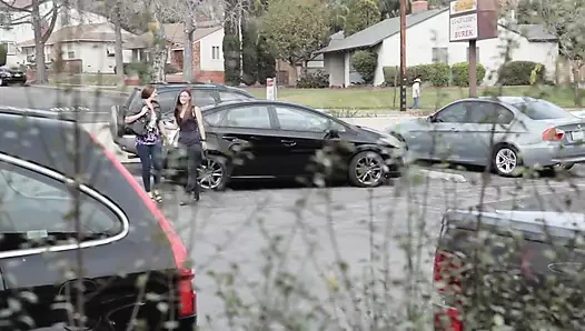 Samantha Ryan ve Karlie Montana istekli lezbiyenler