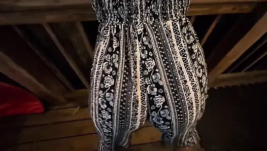 Bouncing Cute Ass on Him