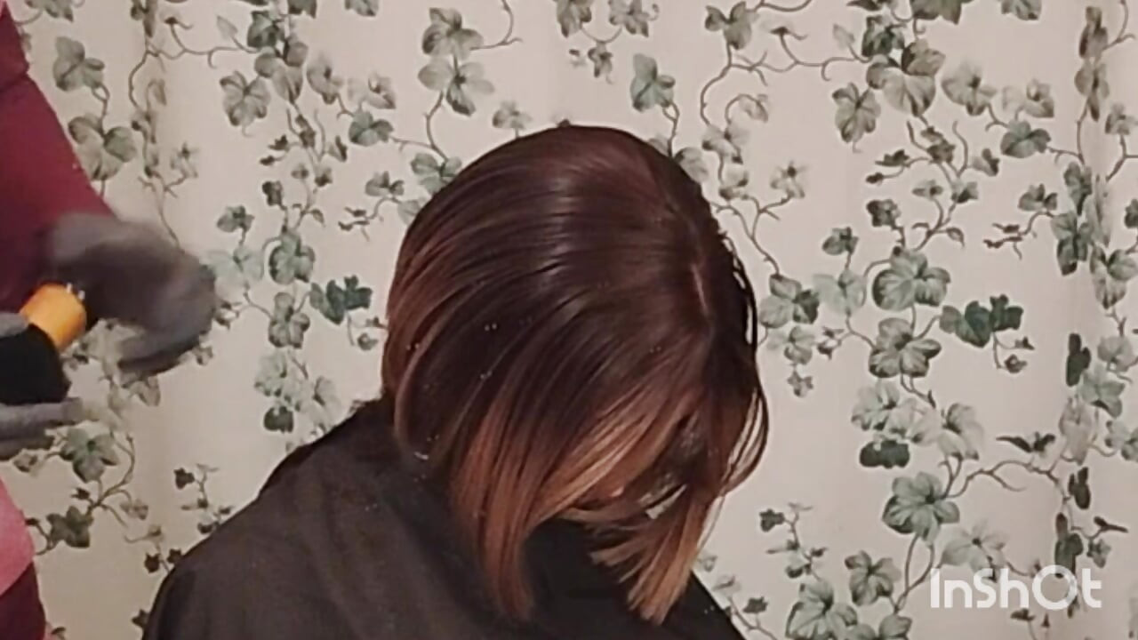Lauren's bob haircut
