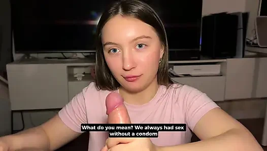 Step Sis Rides Cock to Shaking Orgasm