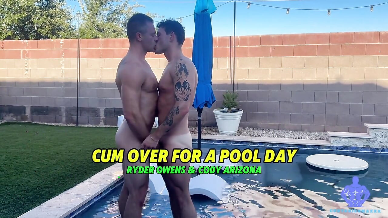 Флип-трах с пареньком у бассейна - Ryder Owens и Cody Аризона