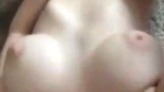 Moaning self masturbation