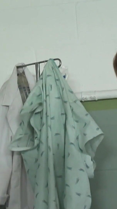 Memorable moment from "Busty blonde slut in nylon stockings seduce the doctor"