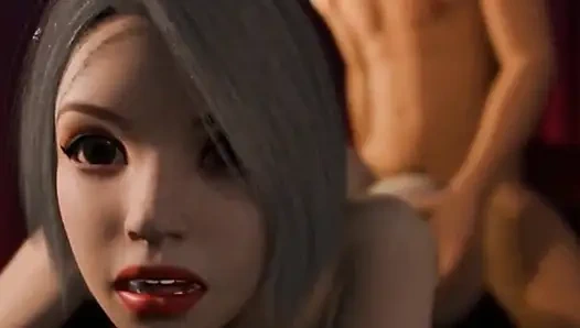 Сводный брат наслаждается самой горячей ночью его жизни с его сводной сестрой-3d история