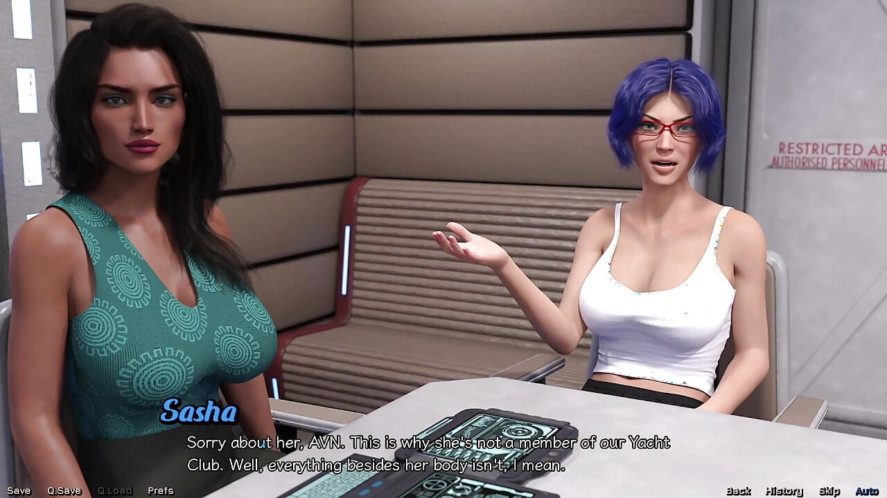 Stranded in Space - Planning on Fucking Hot Blue Haired MILF