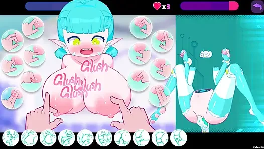 Permainan hentai - elf girl pinball - si peri cyborg dengan tubuh semok warna hijau ivy