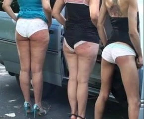 Triple Spanked