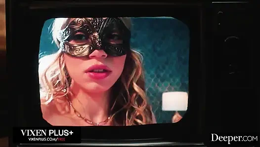 Deeper. Masked Blonde Summer Kline Submits Control To An Anonymous Dom