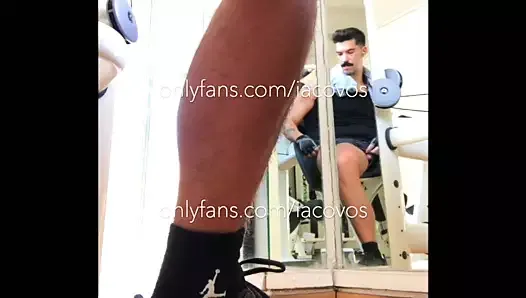 iacovos flashing dick in the gym