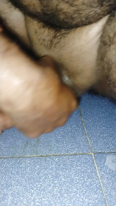 I had to jerk off since I couldn't get any pussy. I used aloe vera gel to jerk off, and it felt great.