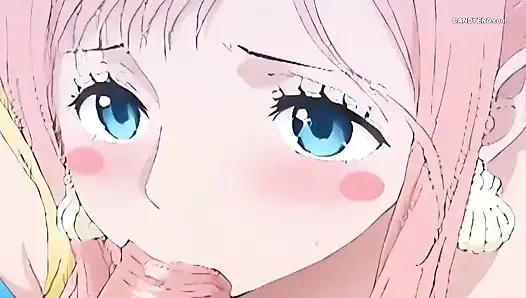 Das Ryugu-Königreich hatte ihre prinzessin noch nie so gesehen - auf den knien, mund voll - KI generiert