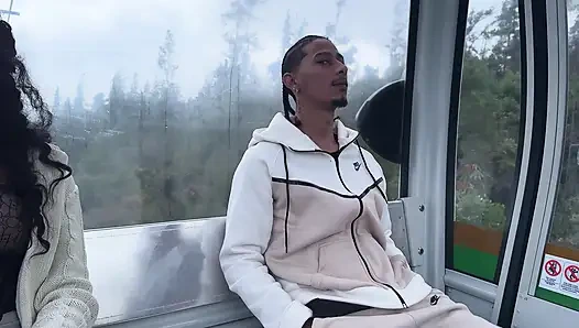 I Give a Blowjob on the Subway Cable to a Stranger and Then I Invite Him to Fuck in the Arvi Forest