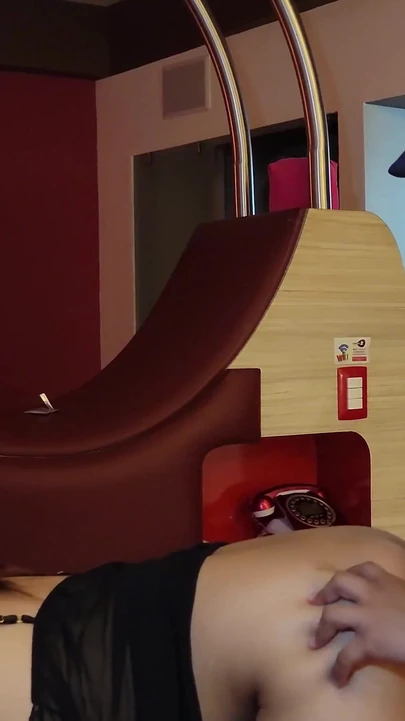 Captivating moment from "Big stepbrother finds me alone in the room and makes me his whore"