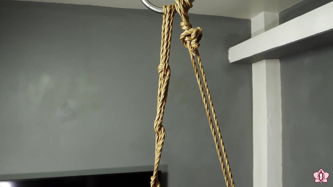 Suspended Hips Buck as Relentless Wand Keeps Slave Mila on the Edge and Denied (1080p)