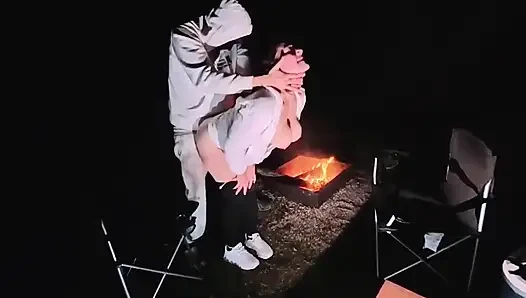 Wife Sneaky Public Campsite Sex