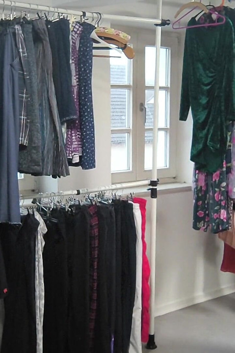 Vješanje rublja golo