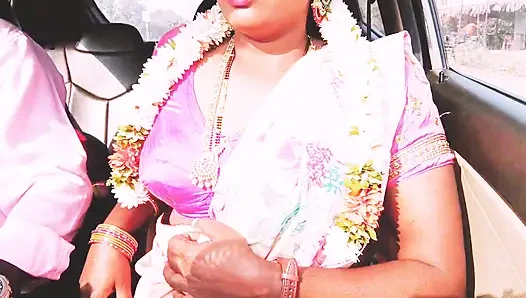 Video rekaman seks tante seksi india dengan kain sosis pink lagi asik ngentot sama teman laki-lakinya sendiri Telugu Firty Talks.