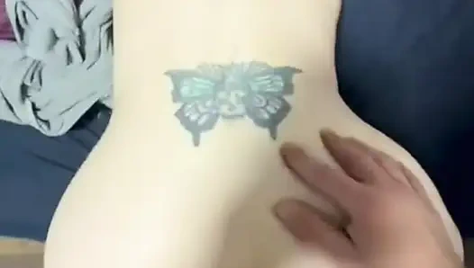 Голая спина сзади