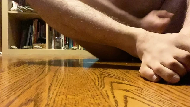 19 year old masturbates with anal toy