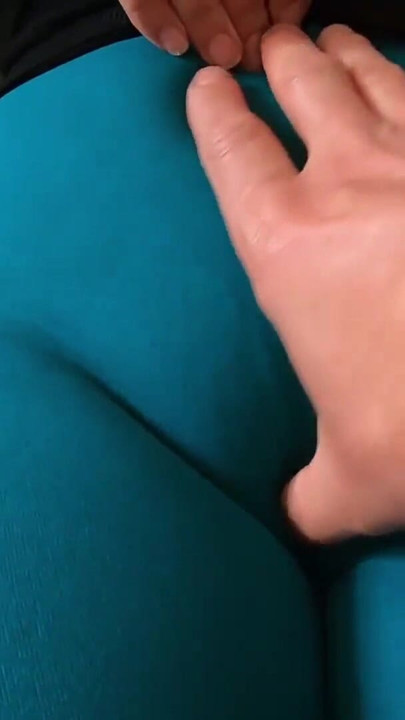 My friend's stepmom makes me touch her big pussy and I put two fingers | Clip 1