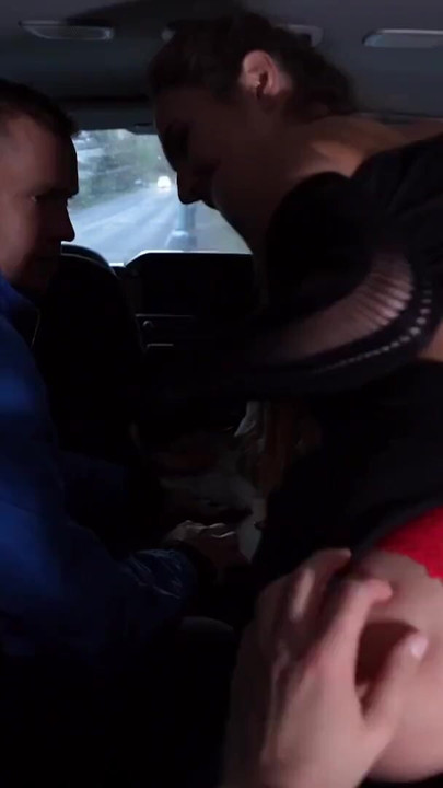 HUNT4K. Meeting an athlete hottie ended up as fucking her in a backseat in front of her BF | Clip 1