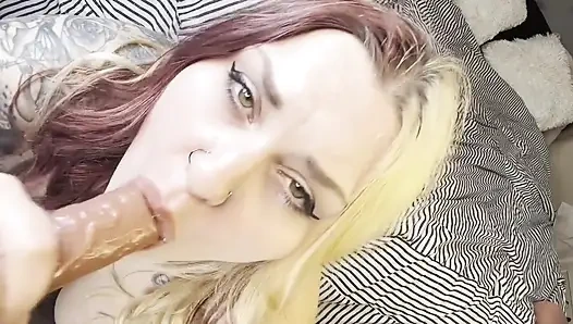 Я хочу попробовать твою сперму: соблазняет все тело и минет с камшотом на лицо