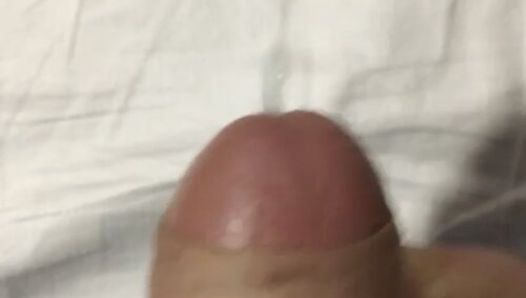 Fast hard jack off and cumming