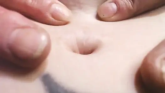 Close up Deep Belly Button