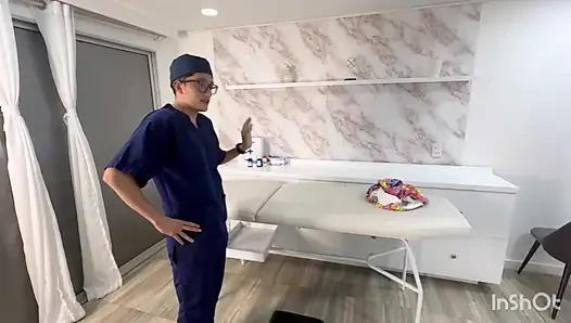 Fake Masseuse Fucks Latina Big Ass Fucked, Comes in Her Big and Delicious Ass