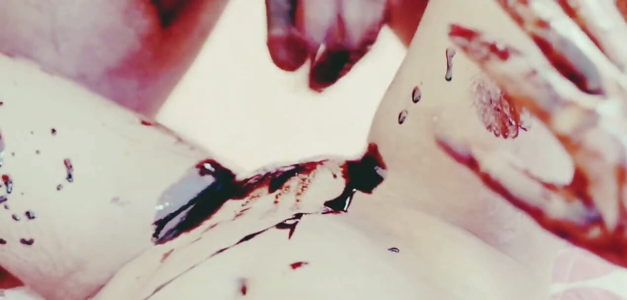 Aniket fucked Sanjana with chocolate and fingered her pussy