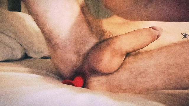 I cum with my toy in my ass
